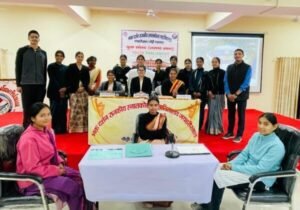 भक्त दर्शन राजकीय स्नातकोत्त्तर महाविद्यालय में हुआ युवा संसद का आयोजन