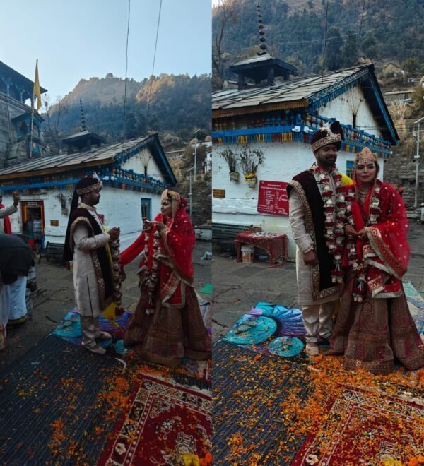 त्रियुगीनारायण बन रहा लोकप्रिय डेस्टिनेशन वेडिंग पॉइंट, 2022 से 2025 तक 750 शादियों ने बढ़ाई क्षेत्र की पर्यटन और आर्थिकी में रौनक