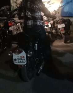 रूडकी कोतवाली पुलिस ने गोली से भी तेज आवाज करने वाली बुलेट मोटरसाइकिल की सीज