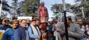 मसूरी अटल उद्यान में भारत रत्न अटल बिहारी वाजपेयी की प्रतिमा का गरिमामय लोकार्पण