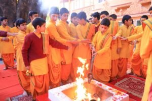 विजया एकादशी के अवसर पर परमार्थ निकेतन में किया विशेष यज्ञ