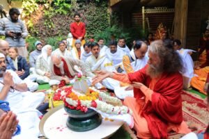 परमार्थ निकेतन में धूमधाम से मनायी गयी महाशिवरात्रि