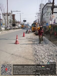 जिला प्रशासन की सख्ताई पर शिमला बायपास पर सड़क निर्माण शुरू