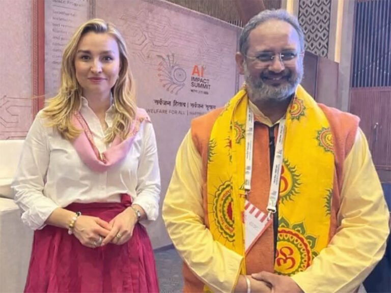 प्रतिकुलपति डॉ. पण्ड्या ने स्वीडन की उप प्रधानमंत्री सुश्री एब्बा बुश से की भेंट