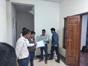 मुख्य अभियंता ने बदानी ताल सौंदर्यीकरण व आरसेटी भवन निर्माण कार्यों का किया निरीक्षण