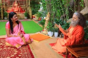 पूर्व भारतीय अभिनेत्री और मॉडल, दीप्ति भटनागर का परमार्थ निकेतन में आगमन