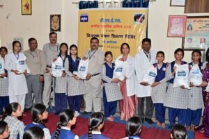 बीएचईएल द्वारा निःशुल्क पोषण वितरण शिविर आयोजित