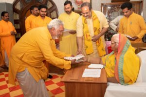 शांतिकुंज में खेल महोत्सव के खिलाड़ी हुए सम्मानित