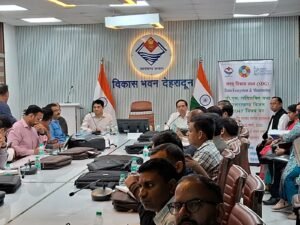 SDG Data Eco System & Monitoring, पी.एम. गतिशक्ति तथा उत्तराखण्ड विजन 2047 विषय पर एक दिवसीय कार्यशाला आयोजित