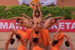 परमार्थ निकेतन में चल रहे अंतर्राष्ट्रीय योग महोत्सव-2026 के छठे दिन की योग साधना की दिव्य झलकियां