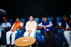 मुख्यमंत्री धामी ने मॉल ऑफ देहरादून में बहुचर्चित फिल्म ‘द केरला स्टोरी 2’ देखी