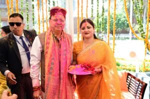 मुख्यमंत्री आवास में पारंपरिक उल्लास के साथ आयोजित हुआ होली मिलन समारोह