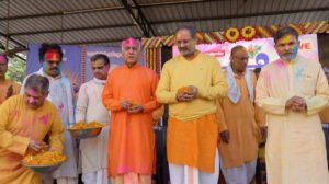 शांतिकुंज में उत्साहपूर्वक खेली गयी होली