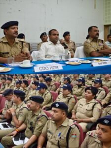 बैसाखी स्नान पर्व और सद्भावना सम्मेलन में तैनात अधिकारियों को किया ब्रीफ