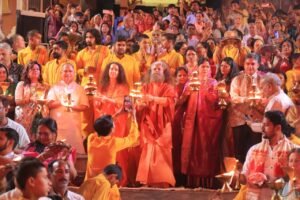 परमार्थ निकेतन में आयोजित “कुबेर का खजाना” तीन दिवसीय आध्यात्मिक महोत्सव का समापन