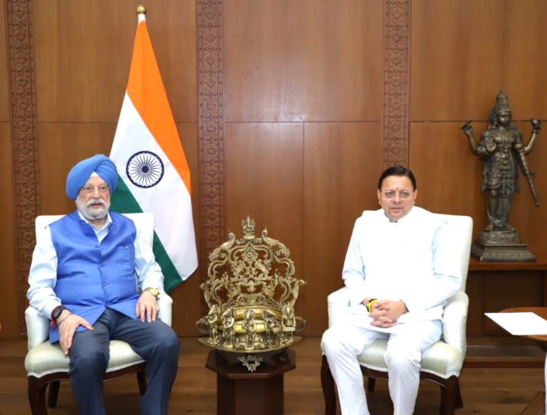 मुख्यमंत्री ने चारधाम यात्रा हेतु एलपीजी आपूर्ति 100 प्रतिशत बनाए रखने का किया अनुरोध