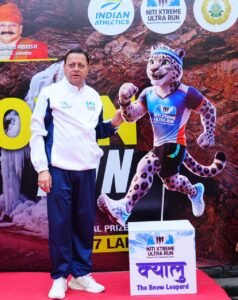 मुख्यमंत्री धामी ने नीति एक्सट्रीम अल्ट्रा रन 2026 के काउंटडाउन रन को किया फ्लैग ऑफ