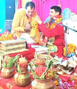 विधायक डॉ. प्रेमचंद ने श्रीमद् भागवत कथा के समापन अवसर पर किया प्रतिभाग