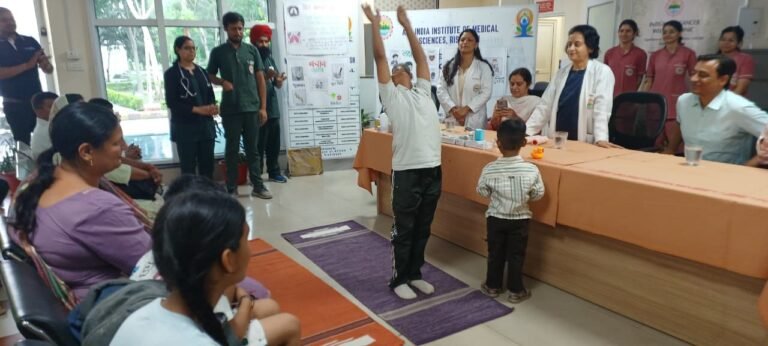 एम्स में विश्व अस्थमा दिवस पर वृहद जनजागरूकता कार्यक्रम का आयोजन