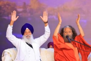 परमार्थ निकेतन पधारे पूर्व जत्थेदार अकाल तख्त साहब सरदार श्री ज्ञानी गुरूबचन सिंह जी महाराज