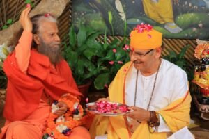 पूज्य सुधांशु जी महाराज का परमार्थ निकेतन में आगमन