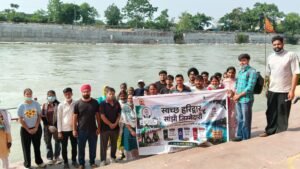 राम घाट एवं कश्यप घाट पर चलाया विशेष स्वच्छता अभियान