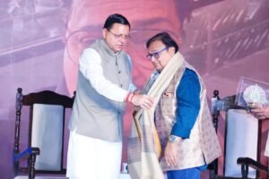 मुख्यमंत्री धामी ने अमर उजाला संवाद कार्यक्रम में किया प्रतिभाग