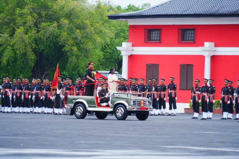 राष्ट्रपति द्रौपदी मुर्मू की गरिमामयी उपस्थिति में आईएमए की पासिंग आउट परेड सम्पन्न