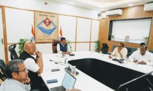 मुख्य सचिव की अध्यक्षता में नाबार्ड की उच्च स्तरीय समिति की बैठक आयोजित