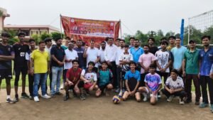 विधायक डॉ. प्रेमचंद ने किया दो दिवसीय वॉलीबॉल प्रतियोगिता का शुभारम्भ