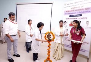 एम्स में क्लिनिकल नर्सों के लिए रिसर्च मेथडोलॉजी विषय पर पांच दिवसीय कार्यशाला का शुभारंभ