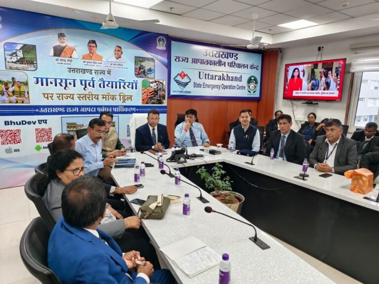 श्रीलंका के अधिकारियों को भाया उत्तराखण्ड का आपदा प्रबंधन माॅडल