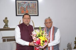 मुख्यमंत्री ने केंद्रीय विद्युत मंत्री से ऊर्जा परियोजनाओं एवं पिटकुल की एडीबी सहायतित पारेषण परियोजना पर की चर्चा
