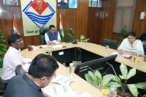 मुख्य सचिव की अध्यक्षता में शहरी विकास विभाग के अंतर्गत प्रधानमंत्री आवास योजना की राज्य स्तरीय स्वीकृति एवं निगरानी समिति की बैठक हुई