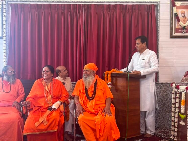 विधायक डॉ. प्रेमचंद ने “संत मेही अतिथेयम” भवन का विधिवत किया लोकार्पण
