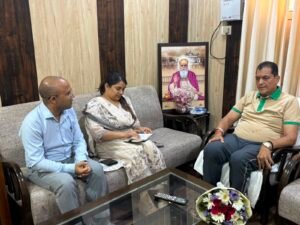 विधायक डॉ. प्रेमचंद ने उपजिलाधिकारी एवं तहसीलदार के साथ समीक्षा बैठक की