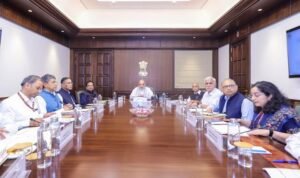 High Level Committee on Demographic Changes ने केन्द्रीय गृह एवं सहकारिता मंत्री अमित शाह से की शिष्टाचार भेंट