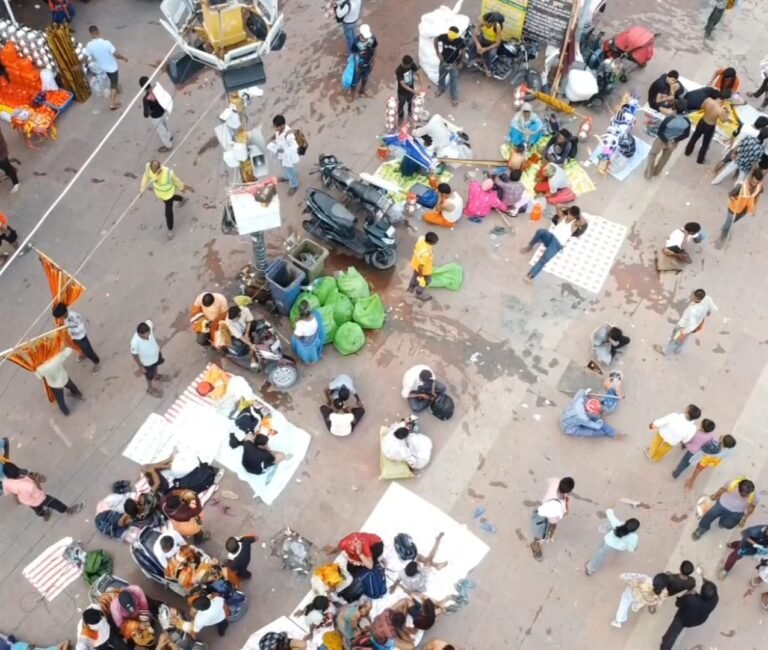 नगर निगम आसमान से ड्रोन से सफाई व्यवस्था पर रख रहा नजर