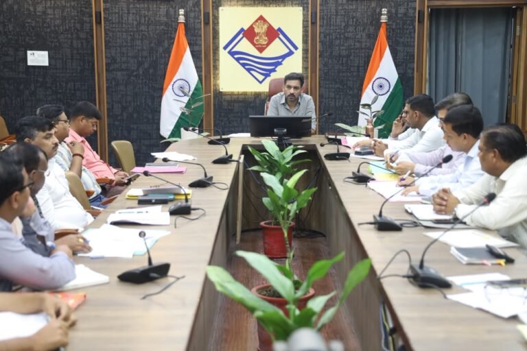 सरकारी राजस्व की प्राप्ति में किसी भी प्रकार की शिथिलता बर्दाश्त नहीं की जाएगी: डीएम डॉ. आशीष