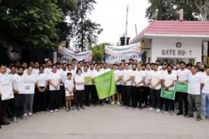 राष्ट्रीय अंगदान दिवस: एम्स, ऋषिकेश ने निकाली अंगदान जागरूकता वॉकाथॉन