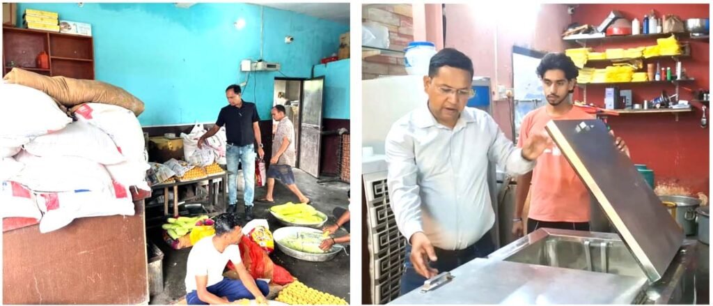 डीएम के निर्देश पर खाद्य सुरक्षा विभाग की बड़ी कार्रवाई, हरिद्वार में कई प्रतिष्ठानों का औचक निरीक्षण