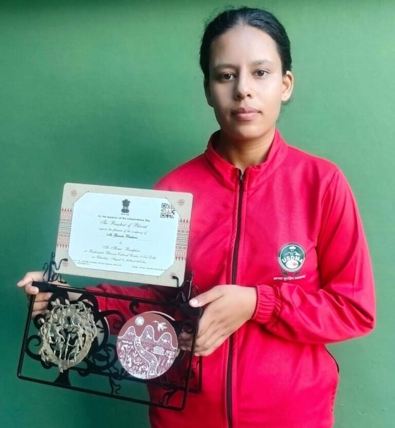 राष्ट्रपति भवन के एट होम रिसेप्शन के लिए अल्मोड़ा की गर्विता भाकुनी का चयन
