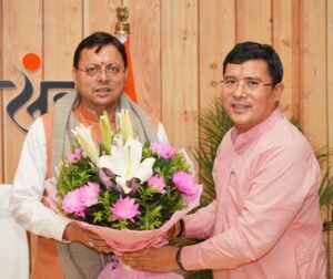 सीएम धामी से मिले विधायक सुरेश गढ़िया