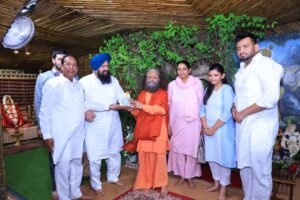 परमार्थ निकेतन पहुँचे राष्ट्रीय अल्पसंख्यक आयोग के माननीय अध्यक्ष श्री हरजीत सिंह ग्रेवाल जी