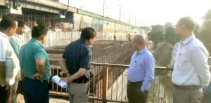 मंडलायुक्त आनंद स्वरूप ने किया कुंभ से संबंधित निर्माण कार्यों का स्थलीय निरीक्षण 
