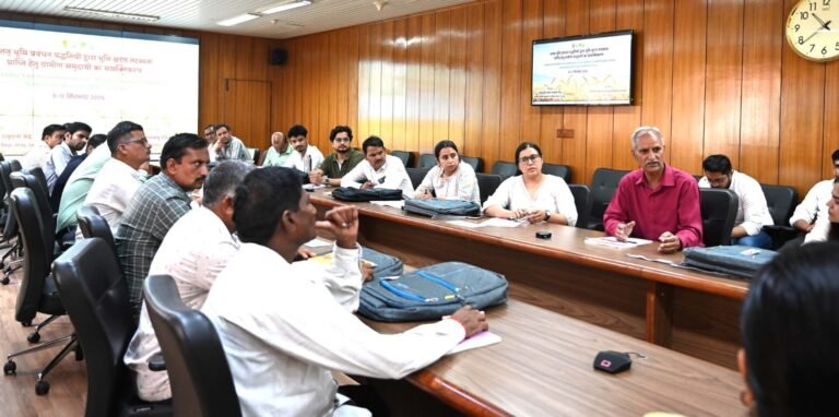सतत भूमि प्रबंधन उत्कृष्टता केंद्र (CoE-SLM), भारतीय वानिकी अनुसंधान एवं शिक्षा परिषद (ICFRE) द्वारा सतत भूमि प्रबंधन पर तीन दिवसीय प्रशिक्षण कार्यक्रम का शुभारंभ