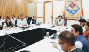 मुख्य सचिव की अध्यक्षता में पुलिस विभाग एवं बैंकों के साथ समन्वय बैठक आयोजित