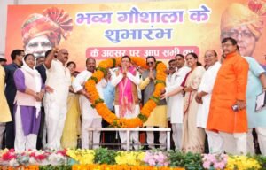 मुख्यमंत्री ने हल्दीघेरा, खटीमा में ₹7.23 करोड़ की लागत से निर्मित गौशाला का किया लोकार्पण