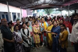 जनता मिलन कार्यक्रम में विधायक डॉ. प्रेमचंद का जोरदार स्वागत एवं विकास कार्यों के लिए आभार जताया
