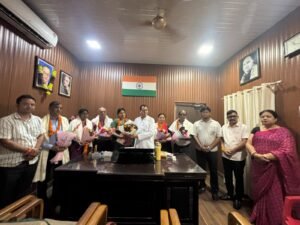 हिंदी दिवस पर विधायक डॉ. प्रेमचंद ने शिक्षकों को किया सम्मानित